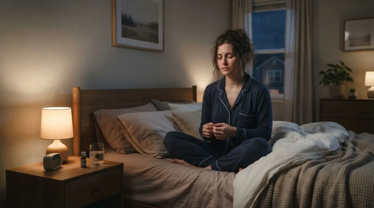 How to Sleep with Panic Attacks illustration