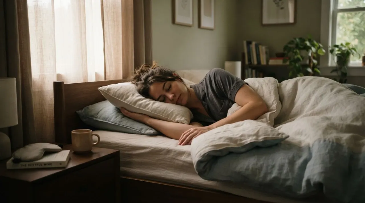 How to Sleep with Burnout illustration