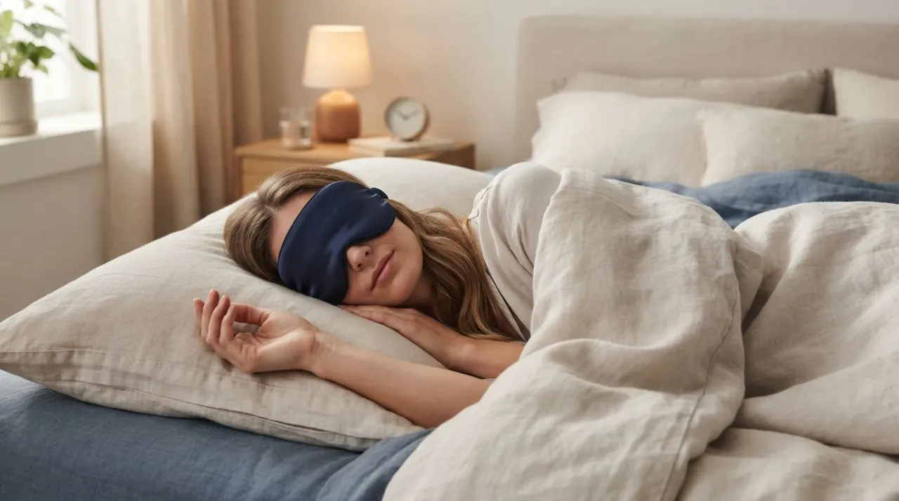Eye Masks Can Help You Sleep illustration