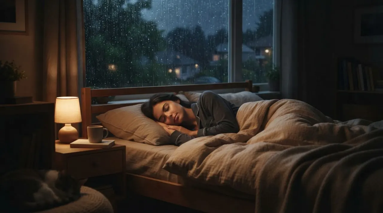 Rain Noise to Help Sleep illustration