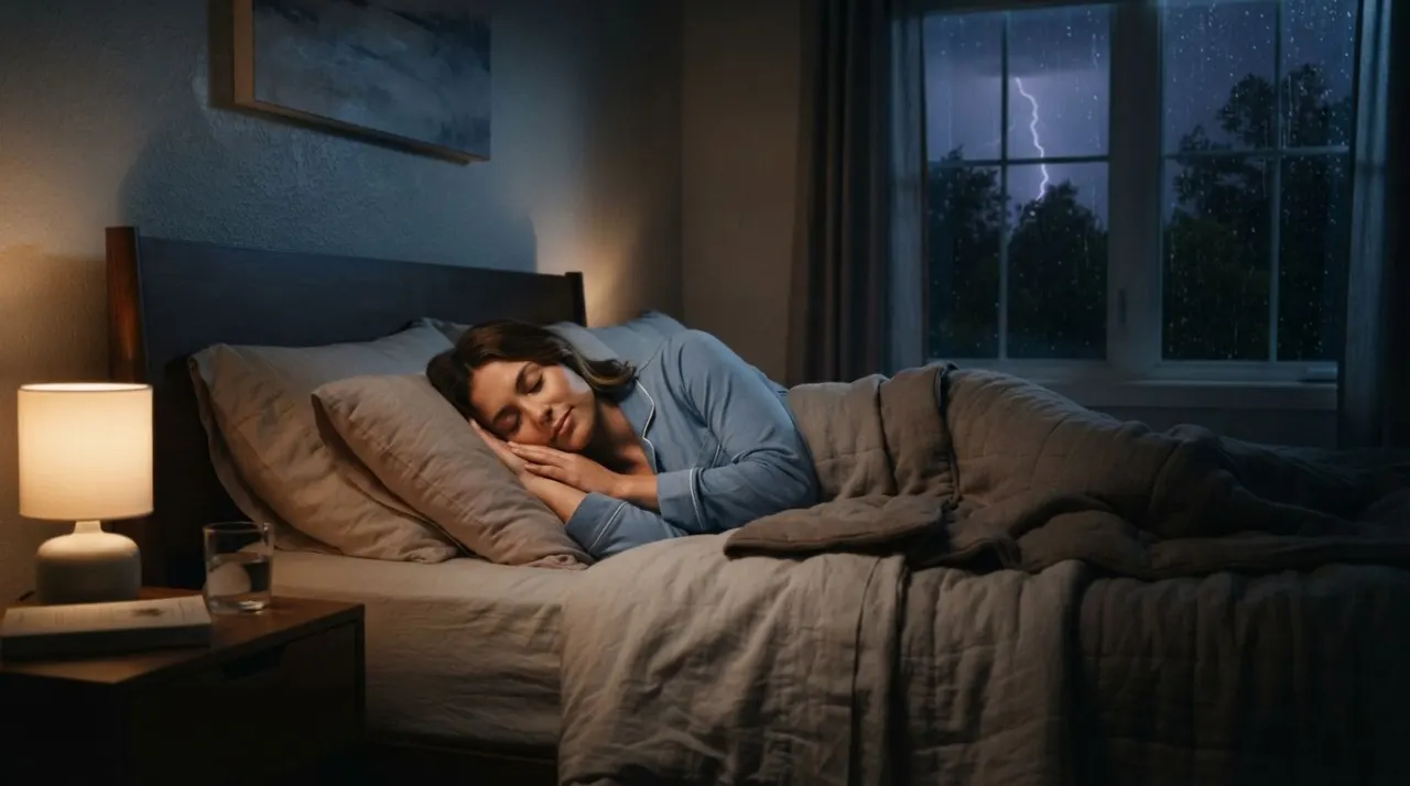 Thunderstorm Sounds Can Help Sleep illustration
