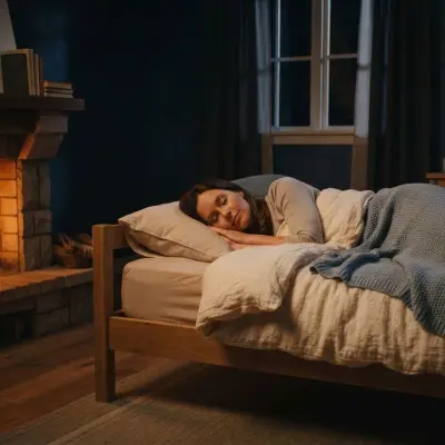 Fireplace Noise Can Help Sleep