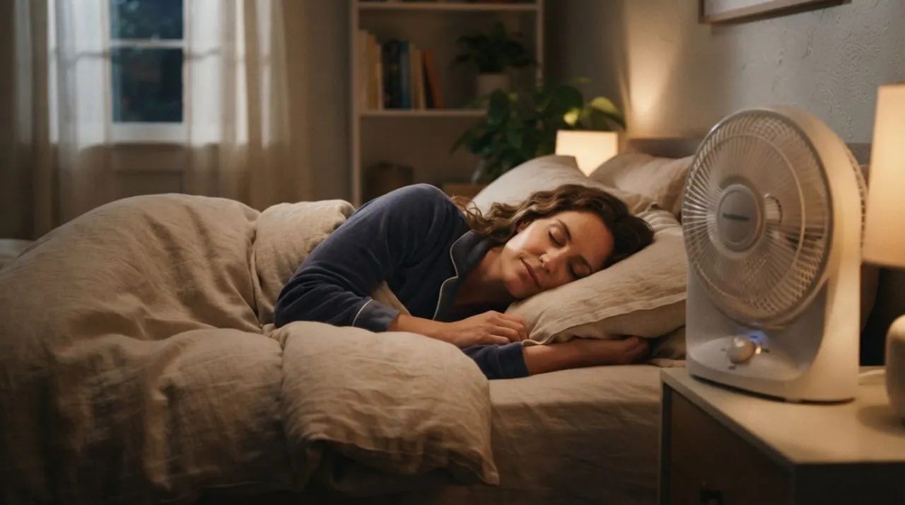 Fan Sounds Can Help Sleep illustration