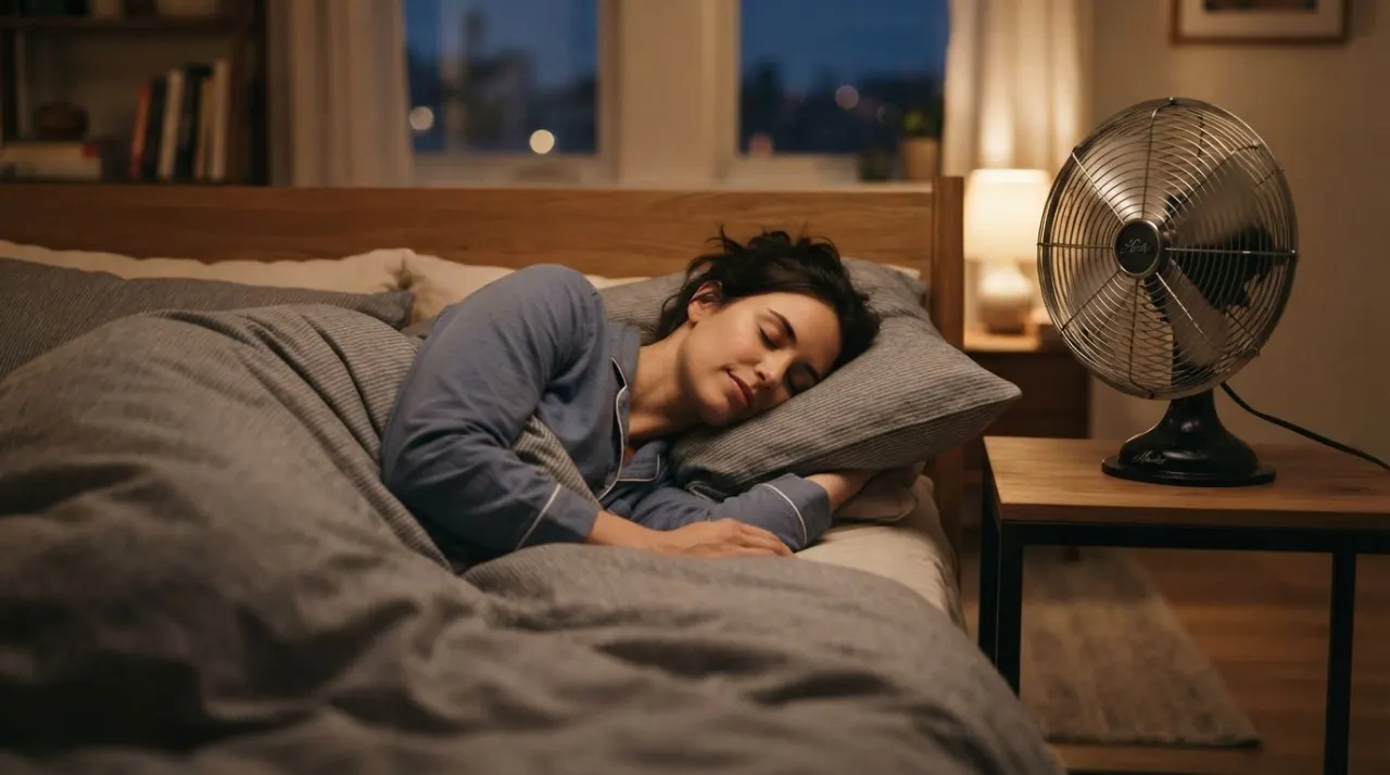 Fall Asleep with Fan Noise illustration