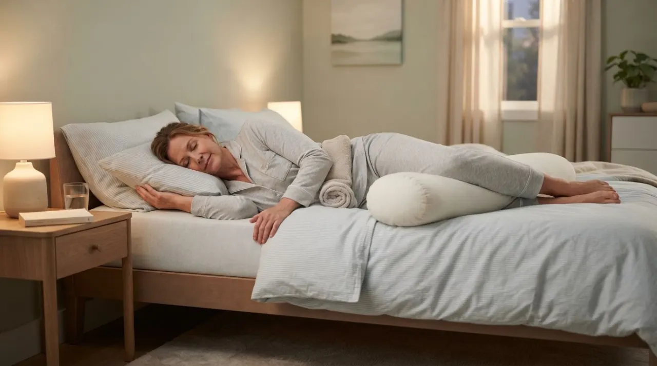 How to Sleep with Sciatica illustration