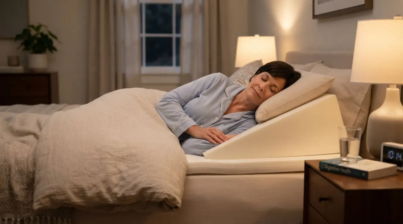 How to Sleep with GERD illustration