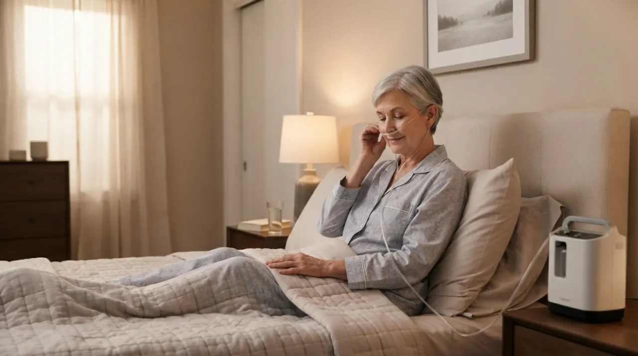 How to Sleep with COPD illustration