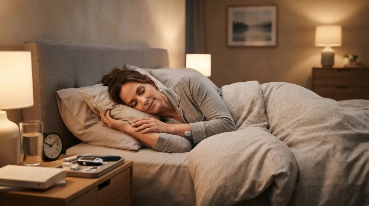 How to Sleep with Diabetes illustration